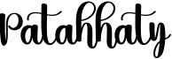 Patahhaty Font