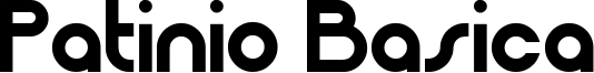 Patinio Basica Font