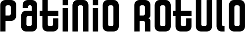Patinio Rotulo Font