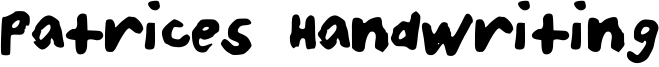 PatricesHandwriting.ttf