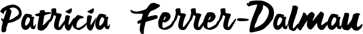 Patricia Ferrer-Dalmau Font