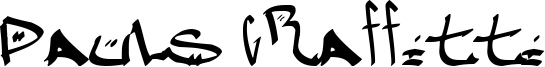 Pauls Graffitti Font