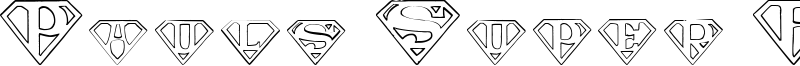 Pauls Super Font Font