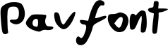 Pavfont.ttf