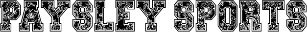 Paysley Sports Font