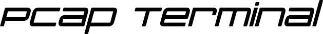 PCap Terminal Italic.otf