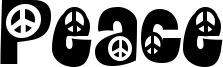 Peace Font