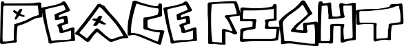 Peace Fight Font