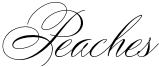 Peaches Font
