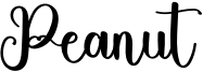 Peanut Font