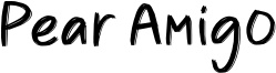 Pear Amigo Font