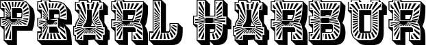 Pearl Harbor Font