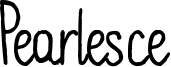 Pearlesce Font