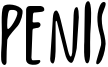Penis.otf