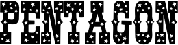 Pentagon Font