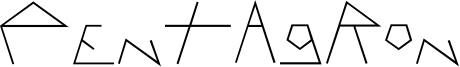 Pentagron.TTF