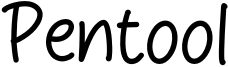 Pentool Font