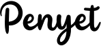 Penyet-PersonalUse.otf
