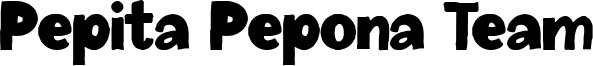 Pepita Pepona Team Font