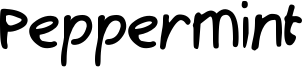 Peppermint Font