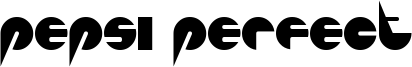 Pepsi Perfect Font