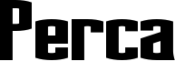 Perca Font