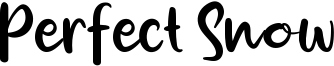 Perfect Snow Font