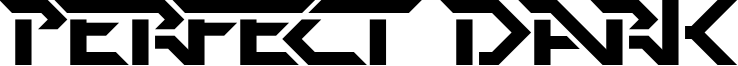 Perfect Dark Font