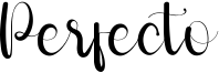 Perfecto Font