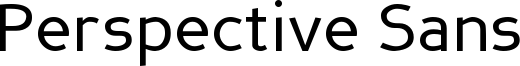 Perspective Sans Font