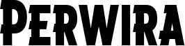 Perwira Font