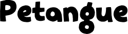 Petangue Font