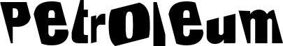 Petroleum Font