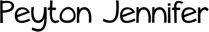 Peyton Jennifer Font