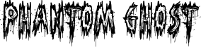 Phantom Ghost Font
