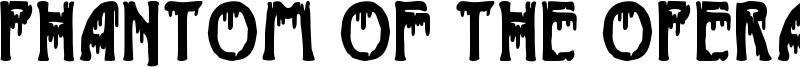 Phantom of the Opera Font