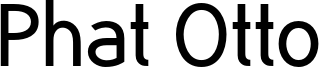 Phat Otto Font