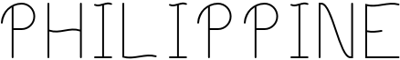 Philippine Font