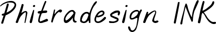 Phitradesign INK Font