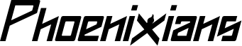 Phoenixians Italic.otf