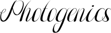 Photogenics Font