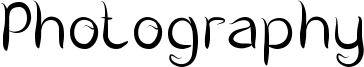 Photography Font