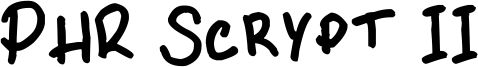 PHR_Scrypt_II.ttf