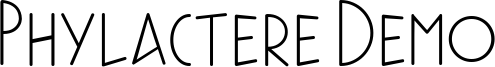 PhylactereDEMO.ttf