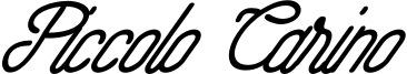 Piccolo Carino Tilted.otf