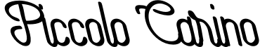 Piccolo Carino Font