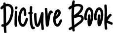 Picture Book Font