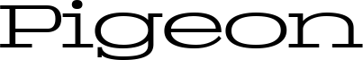 Pigeon Font