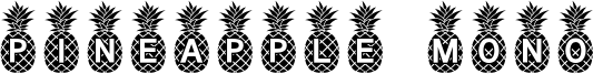 Pineapple Mono Font
