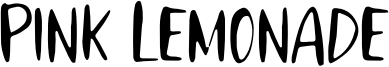 Pink Lemonade Font